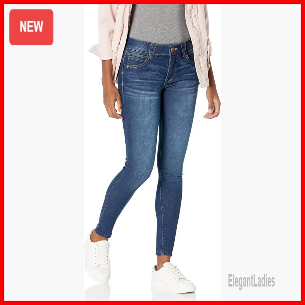 Petite Ab Solution Jegging Super-Stretch Denim Slimming Panels